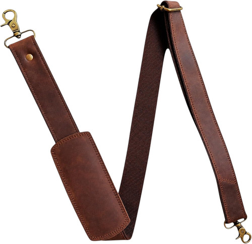 Leather adjustable shoulder - leather,